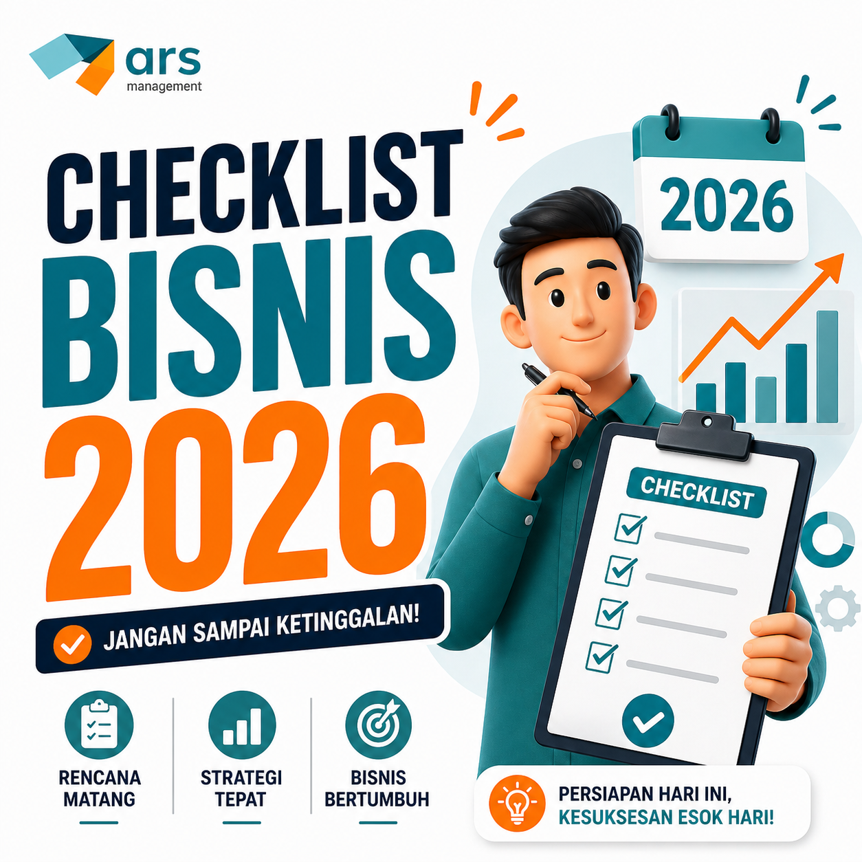 Checklist Persiapan Bisnis Menuju 2026 yang Sering Terlewat - ARS Management