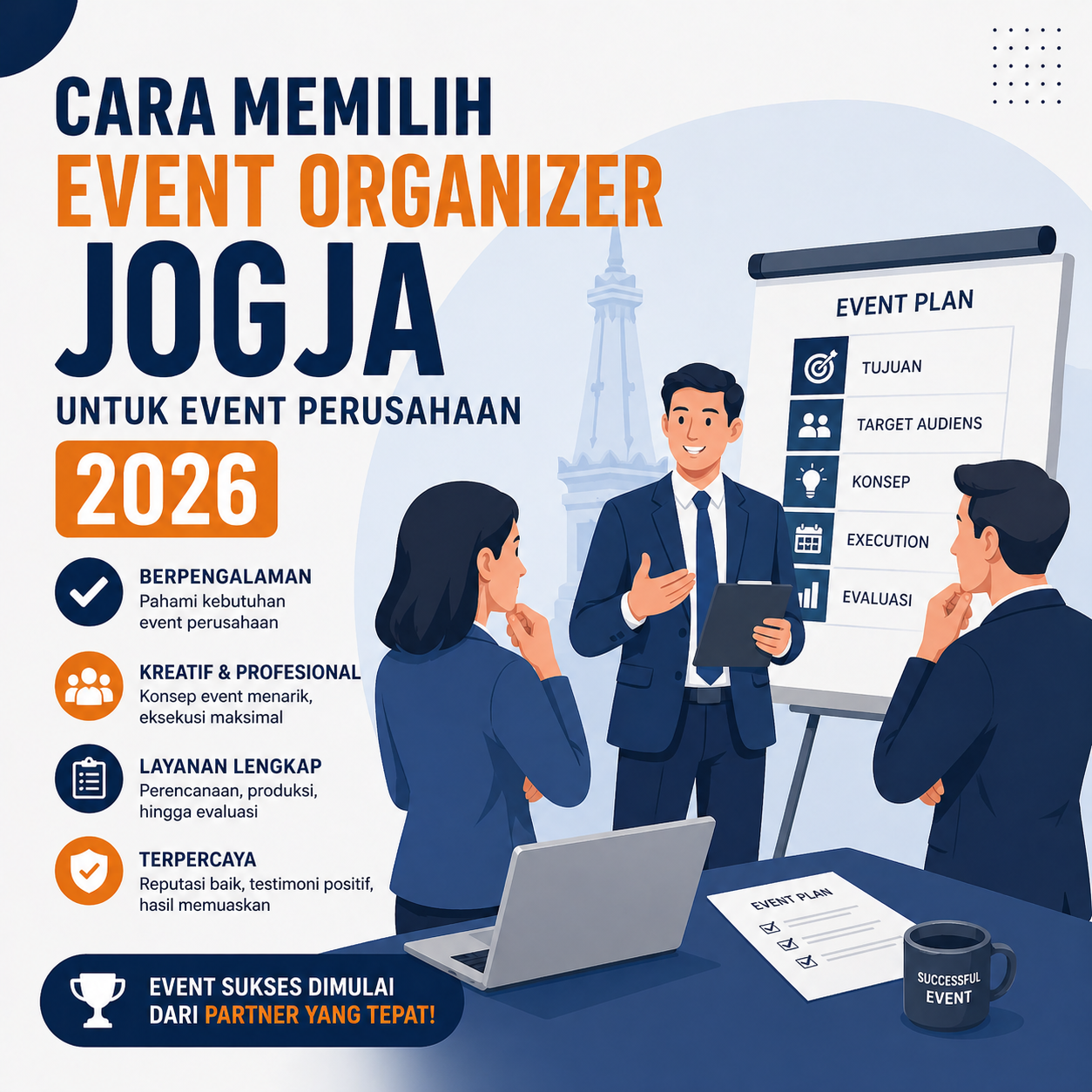 Cara Memilih Event Organizer Jogja untuk Event Perusahaan 2026