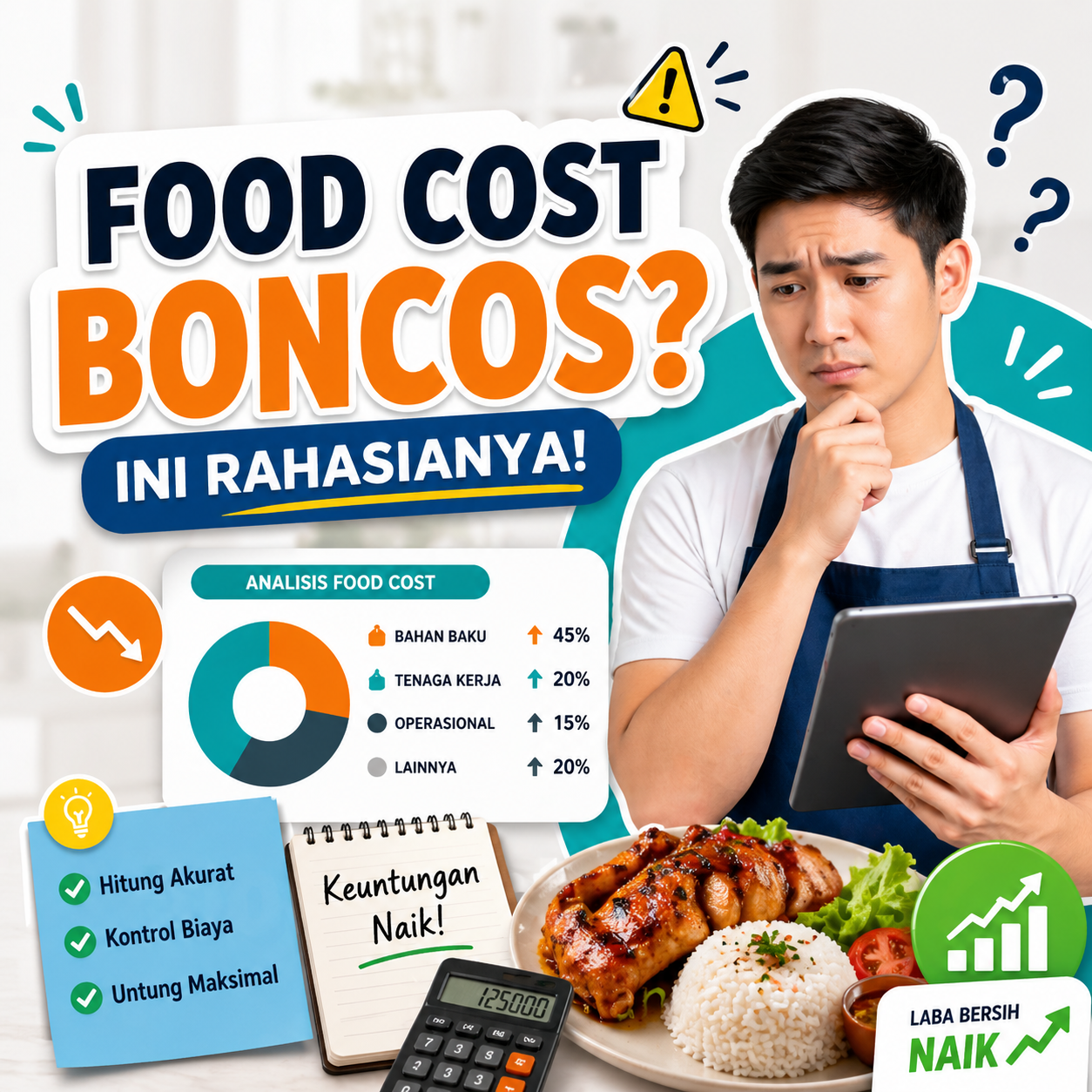 Rahasia Mengelola Food Cost Cafe & Restoran di Jogja (Anti Boncos) - ARS Management