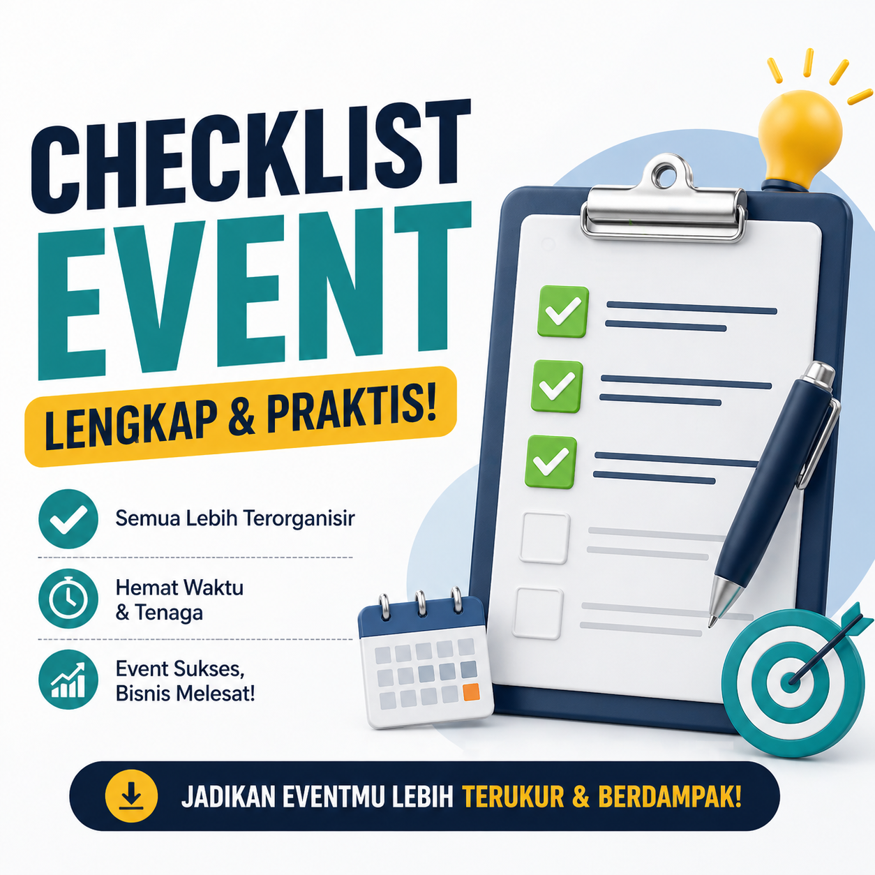 Checklist Persiapan Event yang Efektif & Anti Gagal (Panduan Lengkap) - ARS Management