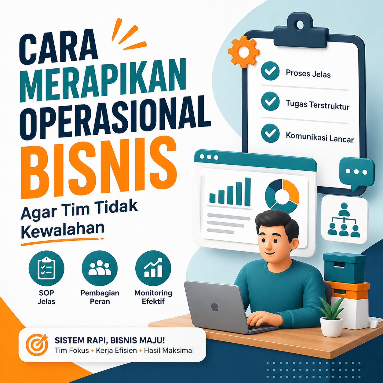 Cara Merapikan Operasional Bisnis Agar Tim Tidak Kewalahan - ARS Management